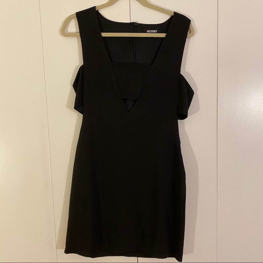 MissGuided side cutout dress